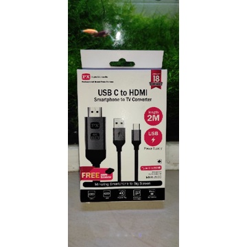 Kabel MHL type C 3.1 to HDMI PX MHA-20C