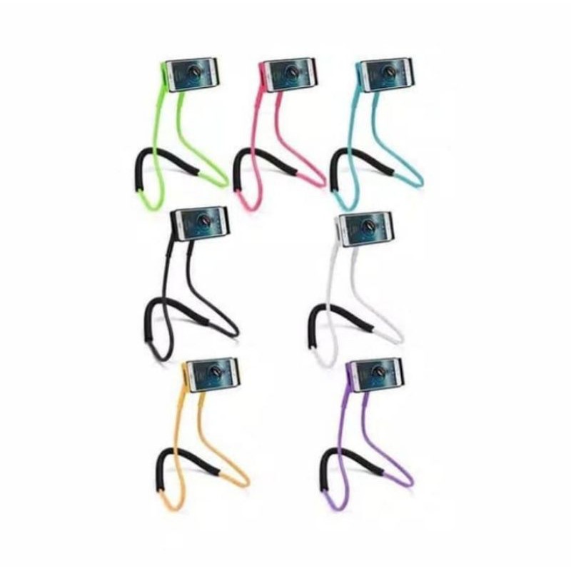 HOLDER PHONE LAZY NECK FLEXIBEL/LAZYPOD LEHER