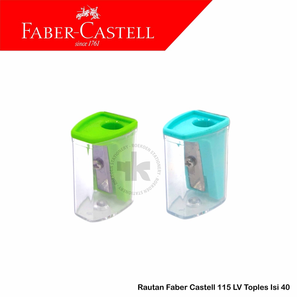 

Faber Castell Rautan Polos 115 LV Toples isi 40