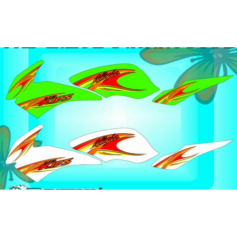 striping ninja rr new striping ninja rr variasi