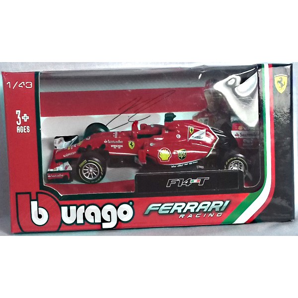 Diecast Mobil Bburago 1/43 Ferrari F14T - Kimi Raikonnen
