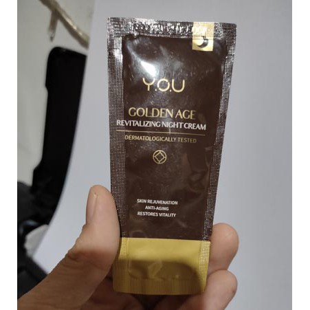 YOU Golden Age Facial Wash Day Cream Night Cream 15g