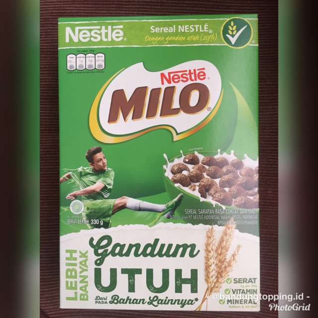 Milo sereal choco ball 330gr