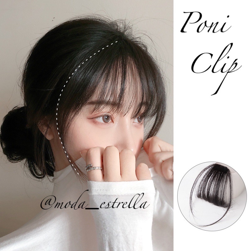 poni tipis korea TIDAK MENGKILAP / Poni PREMIUM GRADE A kualitas IMPORT/ PONI RATA JAMBANG PANJANG / FAKE HAIR / PONI KOREAN BANG / PONI PALSU / poni rata korea / PONI fake bang clip / fake hair / hairclip / poni palsu / PONI DEPAN RATA TIPIS