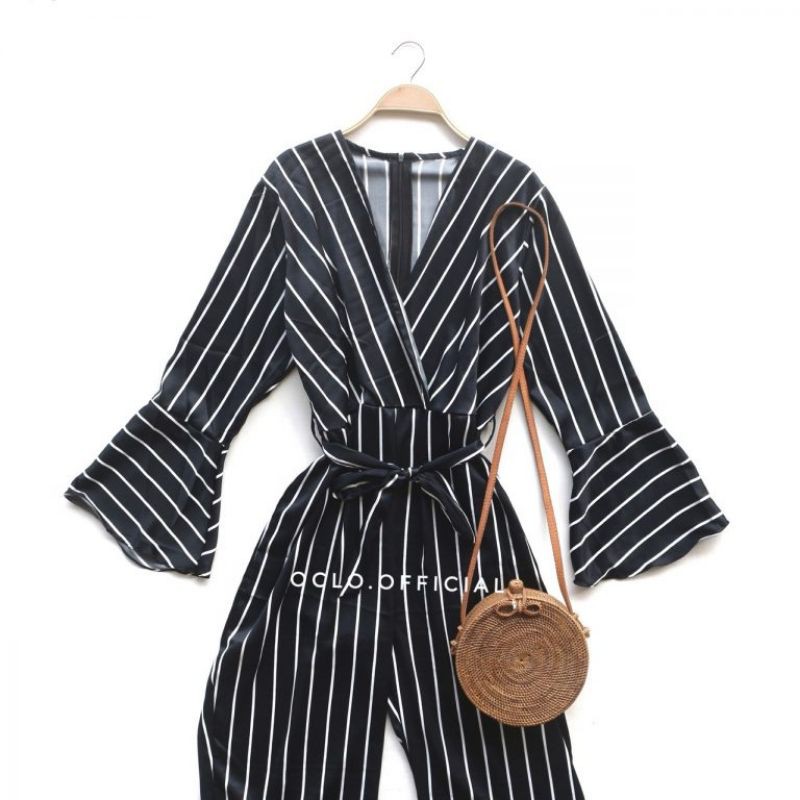 JUMPSUIT STRIPE BY OCLO OFFICIAL