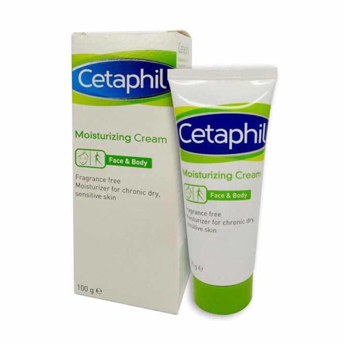 CETAPHIL MOISTURIZING CREAM 100G