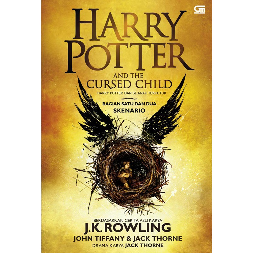 Novel - Gramedia - Harry Potter and The Cursed Child (Harry Potter dan Si Anak Terkutuk) (Novel) - J