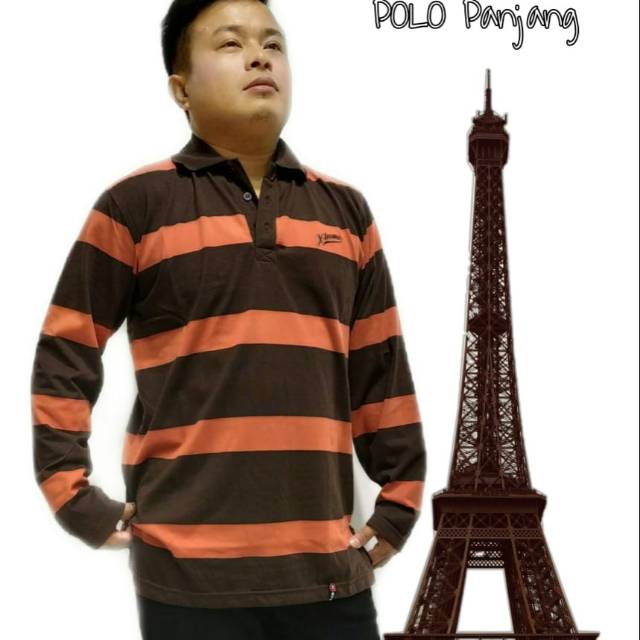 KAOS SALUR PRIA KERAH LENGAN PANJANG