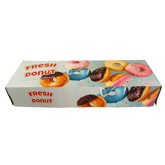 

Kotak Donat FRESH DONUT (isi 3 PCS ) @10 Lembar