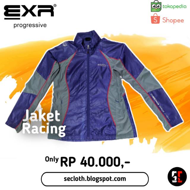 Jaket Racing/Motor EXR Original - Pria