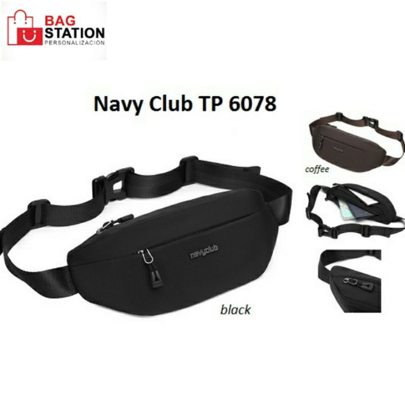 TAS PINGGANG NAVY CLUB ORIGINAL TAS TRAVEL TAS SLING BAG TAS WAIST BAG TAS CHEST BAG SERBA GUNA