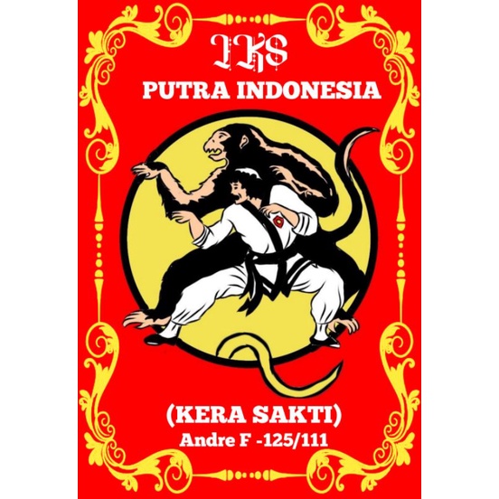 Pigura IKS PI (KERA SAKTI) bisa tambah nama dan angkatan bonus poster A4