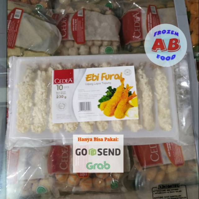 

CEDEA Ebi Furai 230 gram isi 10 pcs CEDEA Udang Lapis Tepung 230gram EbiFurai CEDEA 10 potong 230g