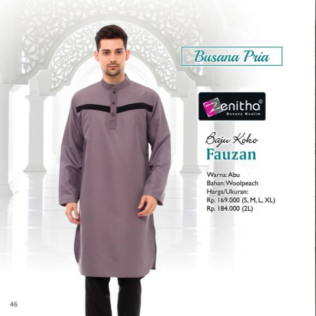 Baju koko zenitha  Fauzan