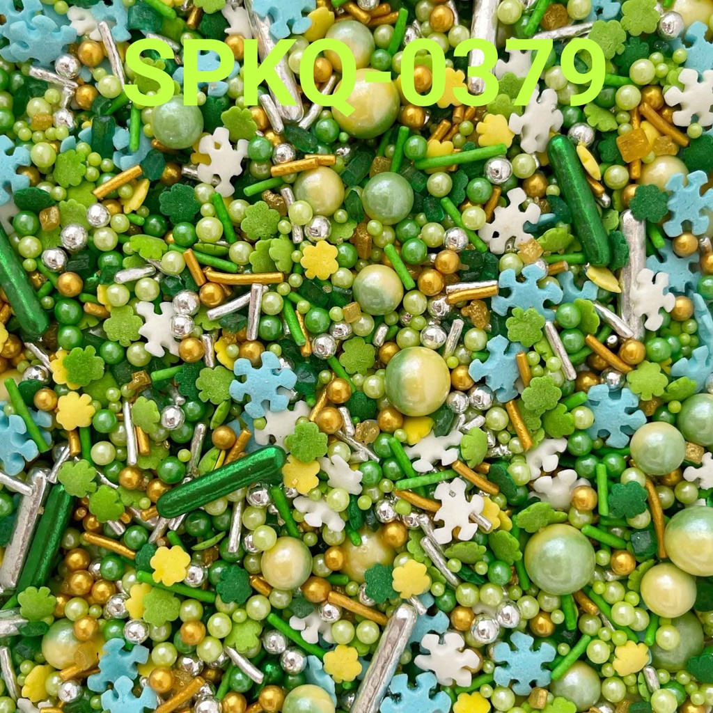

SPKQ-0379 Sprinkles sprinkle springkel 250gr hijau snowflakes frozen yamama baking grosir murah sprinkles cake dekorasi mutiara trimit decoration story sprinklestory sprinklesstory sprinkle story yamama baking