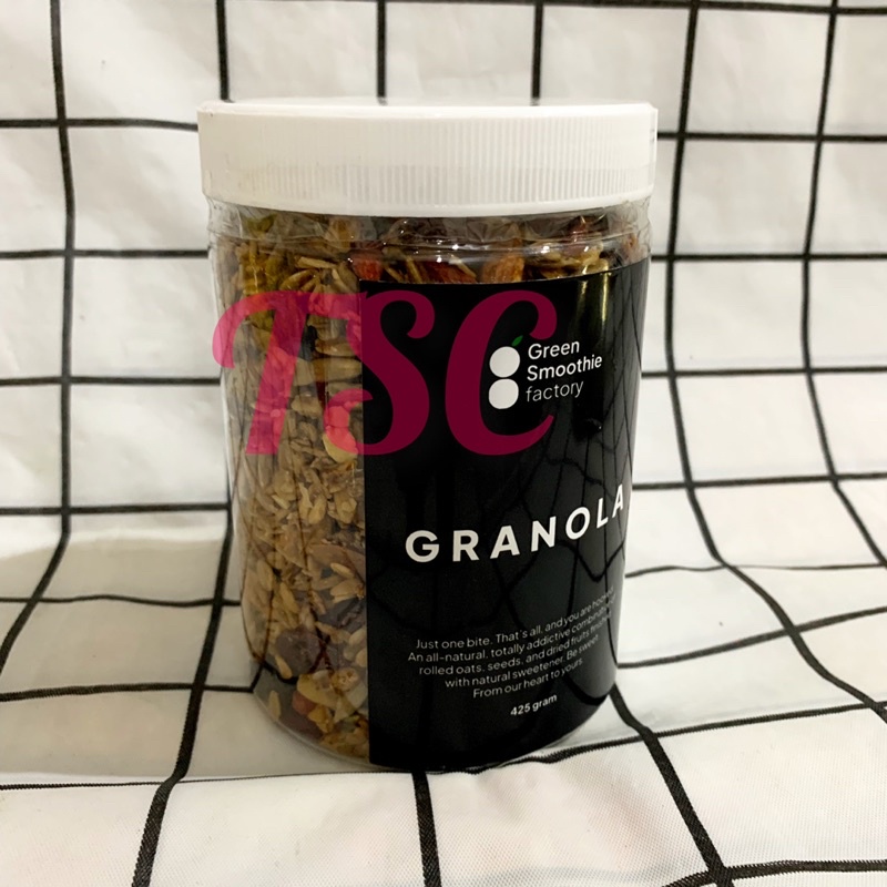 

Green Smoothie Factory Granola 425gr / Oat / Sereal / Sarapan