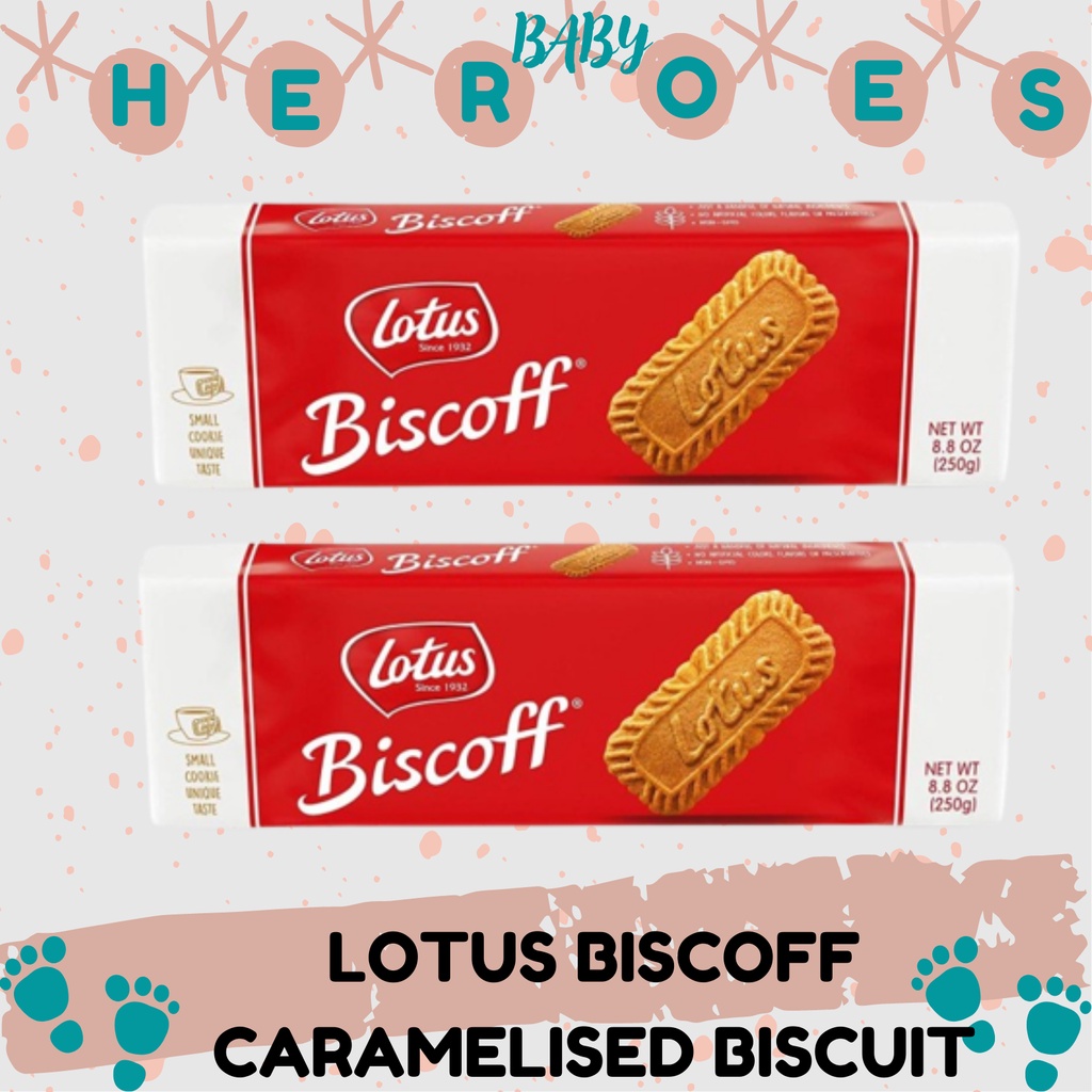 LOTUS BISCOFF CARAMELISED BISCUIT ISI 25 &amp; ISI 32pc / 250gr &amp; ISI 50pc