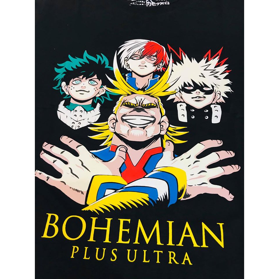 Kaos Boku No Hero Academia Bohemian Plus Ultra