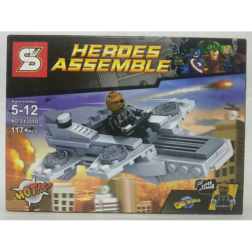 Lego Heroes Assemble Nick Fury str dsc