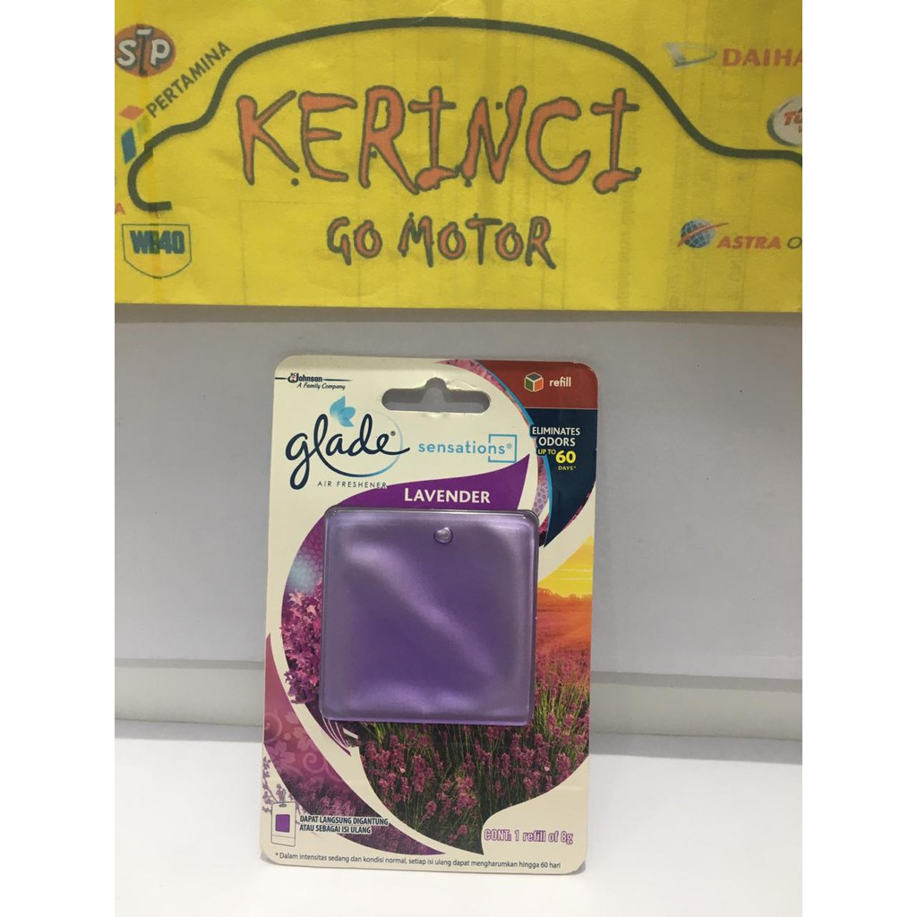 PARFUM MOBIL GLADE SENSATIONS LAVENDER REFILL - PEWANGI GLADE