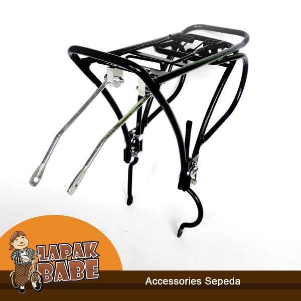 Aksesoris Sepeda - Rak Pannier Bagasi Belakang Sepeda Lipat