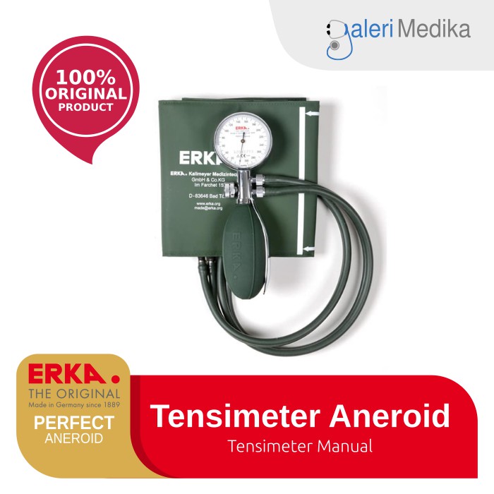 Erka Perfect Aneroid / Tensimeter Aneroid / Tensimeter Kompas