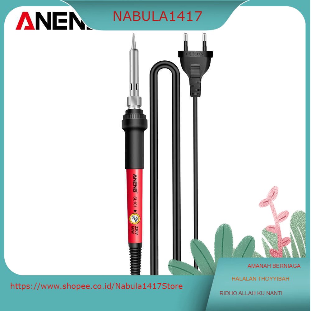 ANENG Solder Elektrik Adjustable Temperature 60W - SL101