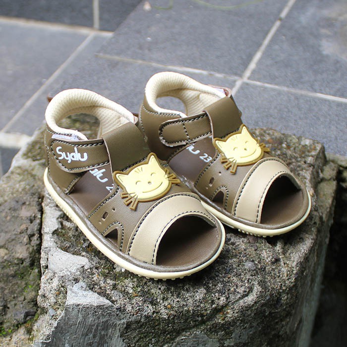 sandal anak cowok suia 1 2 tahun olive green SL15 OLIVE GREEN