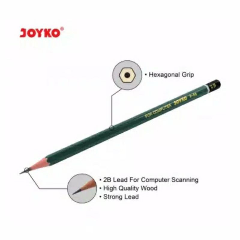 

Pensil 2B Joyko P88