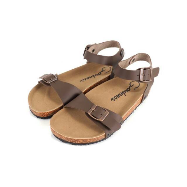 DISC 50% SANDAL KULIT GOODNESS GROOVE BROWN