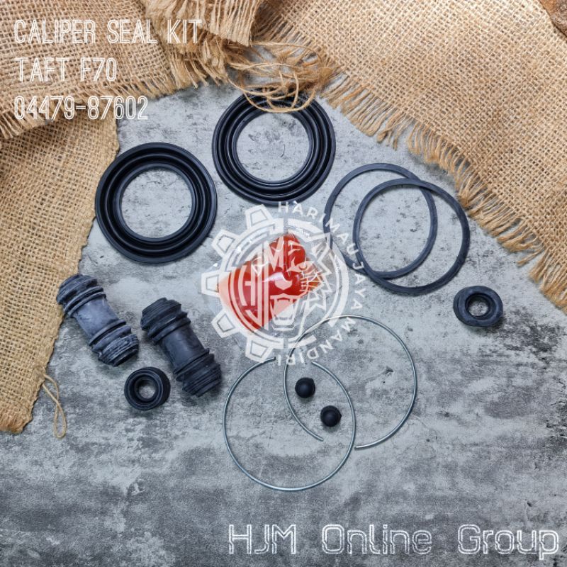 CALIPER KIT - KARET SEAL REM CAKRAM DEPAN TAFT F70 HILINE GT