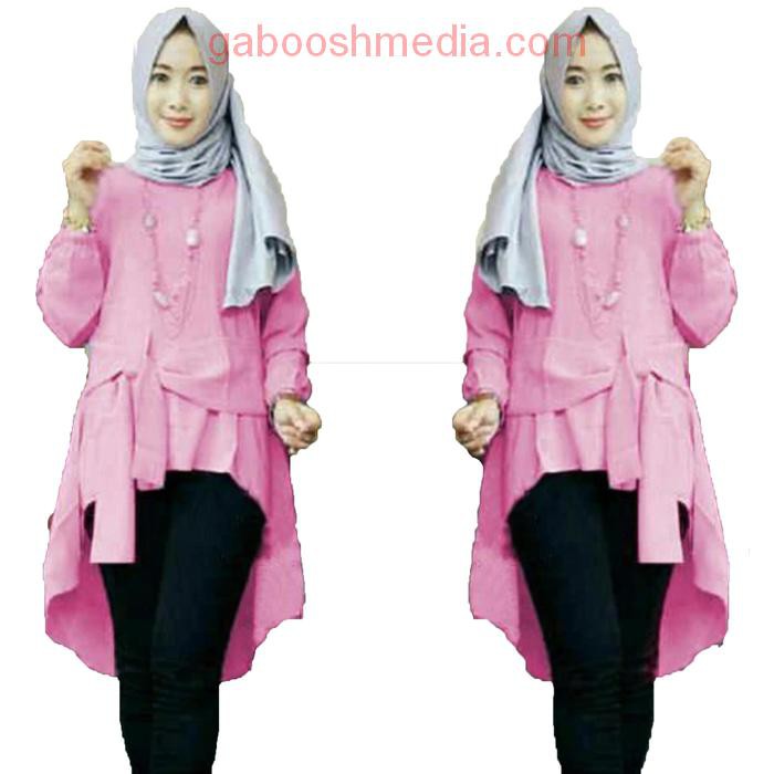 [Tunik Cantika Pink SW] tunik wanita baloteli pink