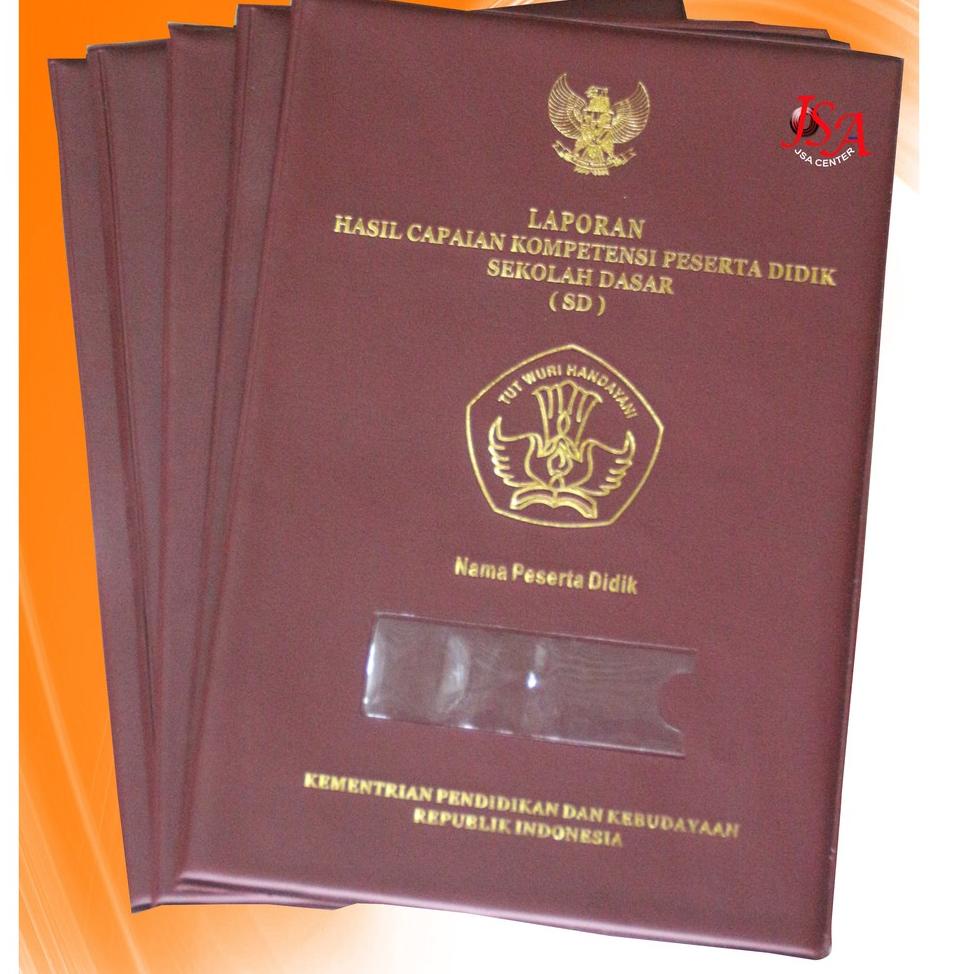 

リ GROSIR Map raport sd umum k13 isi 20 kantong Hoprint embos ㊞