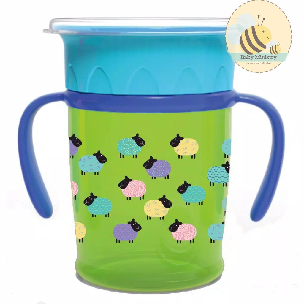 Baby Safe - 360° Sipper Cup With Handle / Gelas minum bayi anak