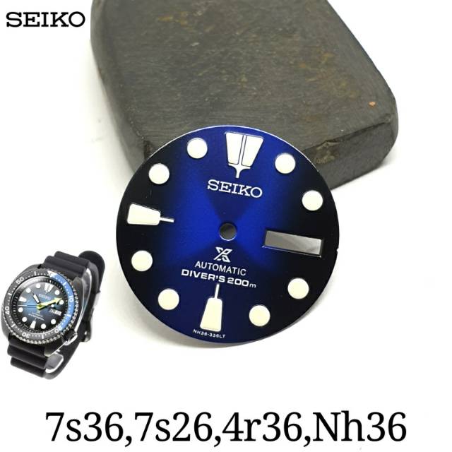 Dial Seiko Diver Dial Pelat Jam Tangan 007,009,7s26,4r36,nh36