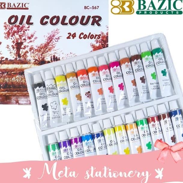 

TERLARIS Cat Minyak Bazic 24 warna/CAT AKRILIK SET/CAT AKRILIK SET 24 WARNA/CAT AKRILIK PASTEL/CAT AIR/CAT AIR LUKIS SET/CAT AIR GIOTTO/KUAS LUKIS 1 SET/KUAS LUKIS KECIL/KUAS LUKIS LENGKAP/KANVAS LUKIS/KANVAS LUKIS SKETSA/KANVAS LUKIS MINI/KANVAS LUKISAN