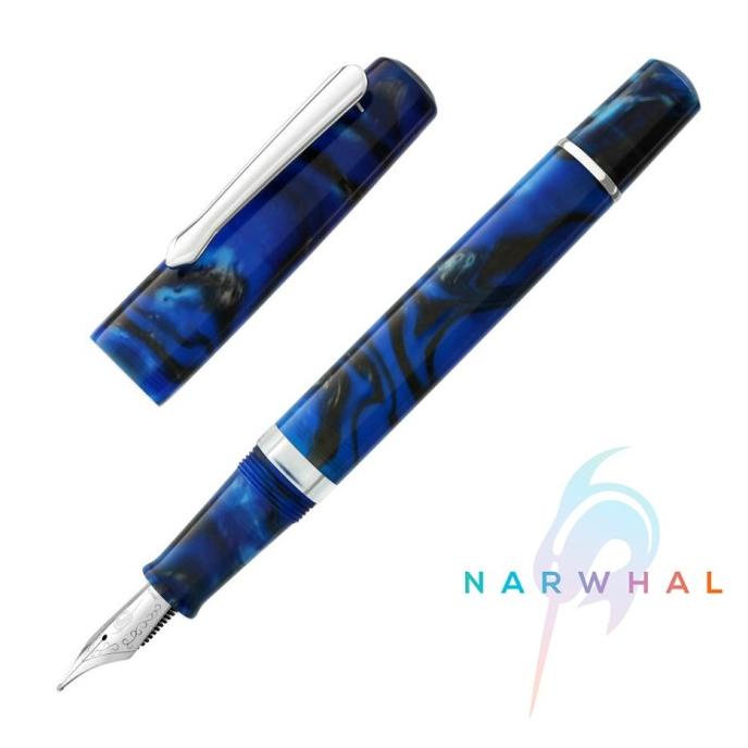 

NARWHAL Schuylkill Fountain Pen - Marlin Blue, Fine