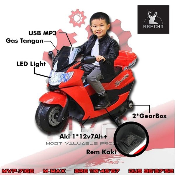 Mainan Anak Motor Aki Nmax MVP-7166