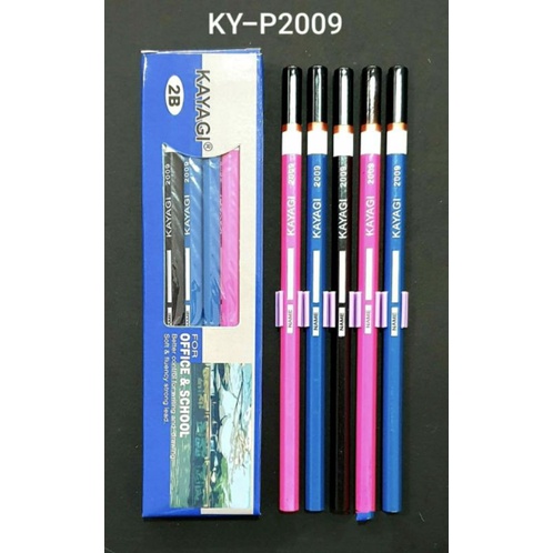 

Pensil 2b kayagi Metalik/ Pensil kayagi P-2009 (isi 12 Pc)