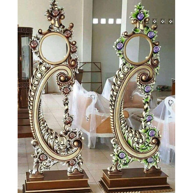 Lemari jam-Lemari jam hias-Lemari jam hias kayu jati-Lemari jam hias ukir