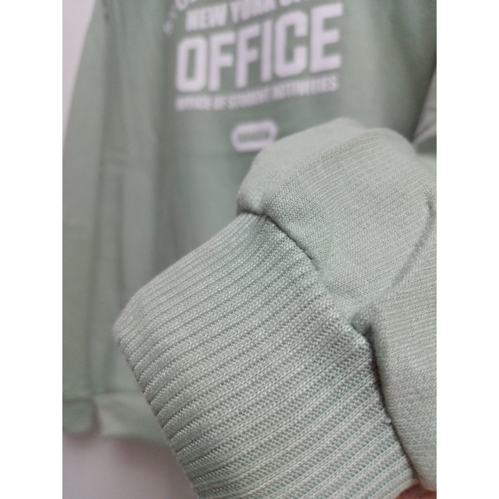 Sweater Office - Korean Style Sweatshirt - Pakaian Wanita Dan Pria