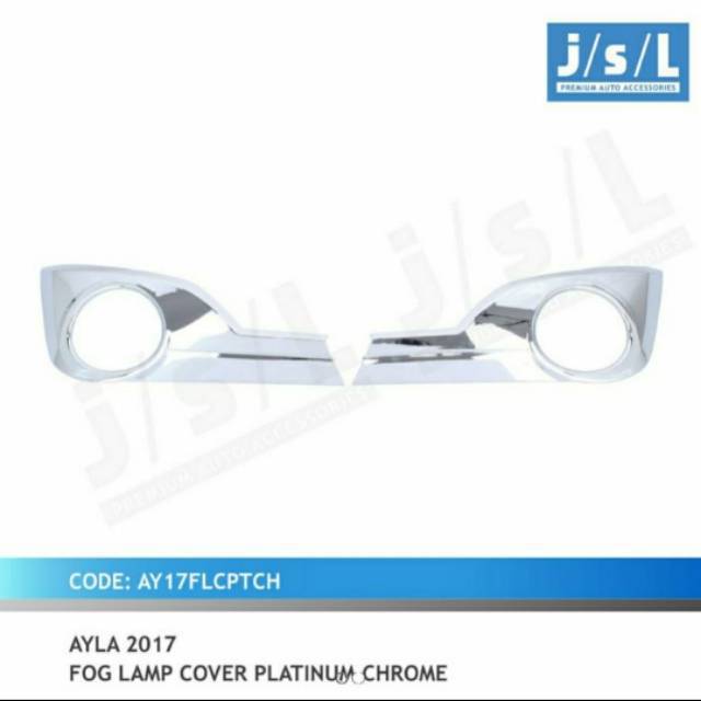 Cover foglamp new Ayla 2017 model platinum jsl