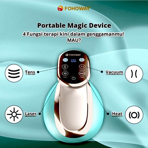 PORTABLE MAGIC DEVICE FOHOWAY / ALAT TERAPI MULTIFUNGSI