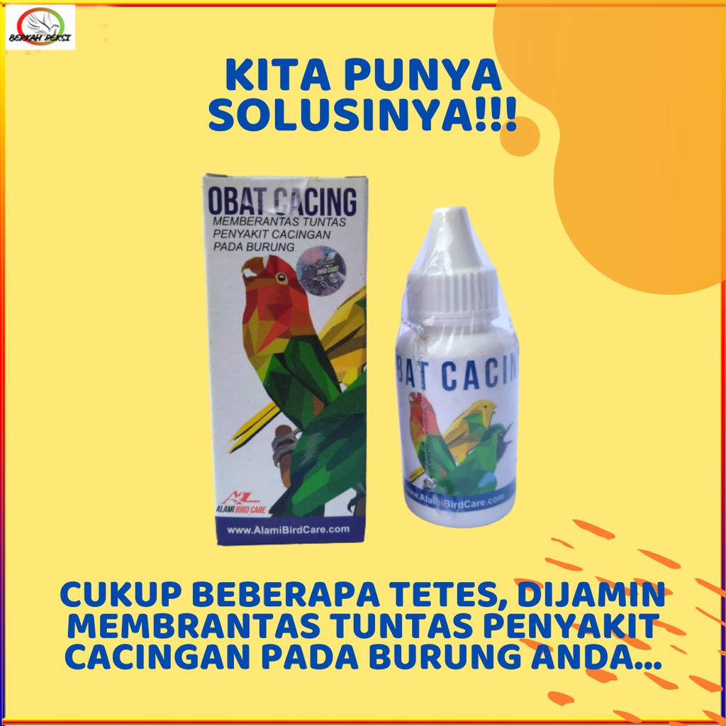 Obat Cacing Cair Ampuh Segala Burung Sakit Cacing Cacingan Lesu Malas Berkicau Nafsu Makan Berkurang Shopee Indonesia