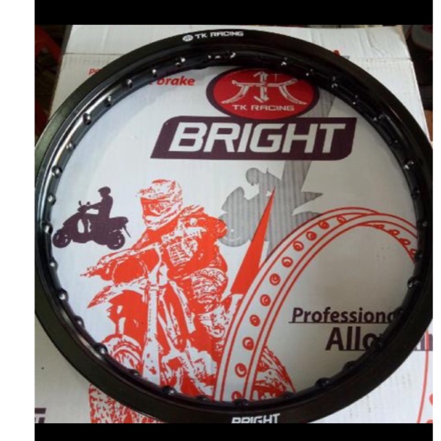 Velg TK japan ring 18-160 Velg TK Jepang bright 160 ring 17 dan ring 18