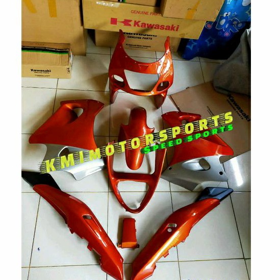 cover body set ninja rr old orange ori