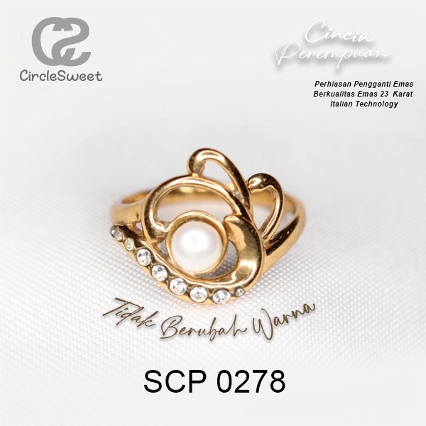 Cincin mutiara lombok asli eka swasa SCP0278