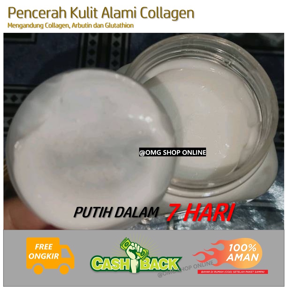 AMPUH Pemutih Kulit Bibit Collagen Pemutih Badan ORI 150 ml / Bitcol Putih Bibit Collagen ORIGINAL Asli Body Lotion Body Cream / Bibit Pemutih Tubuh Pemutih Badan Cepat Permanen / Whitening Cream Whitening Lotion Hand Body by Mecca Anugrah SH Cosmetics