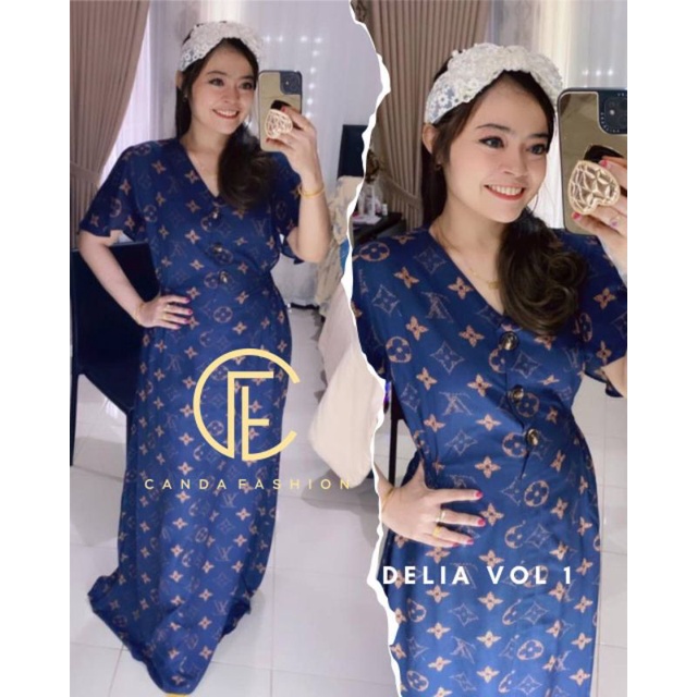 DELIA HOME DRESS MAT KATUN Rayon by canda fashion