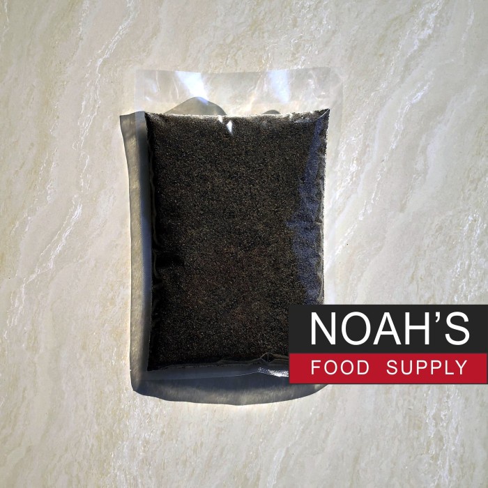 

✨COD✨ TEPUNG WIJEN HITAM BLACK SESAME POWDER 500G BUBUK WIJEN HITAM 500 G